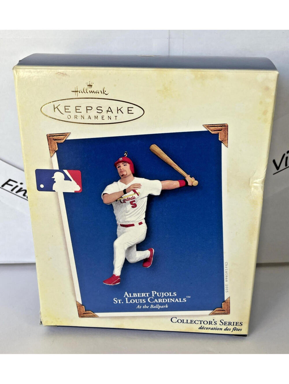 Hallmark Keepsake Ornament Albert Pujols St Louis Cardinals Collector series